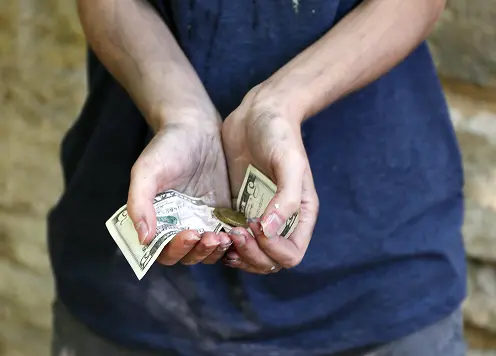 Wage Cut